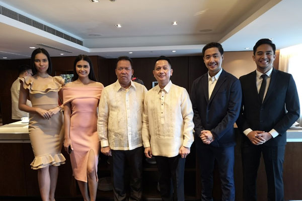 Contract signing with the province of Catanduanes